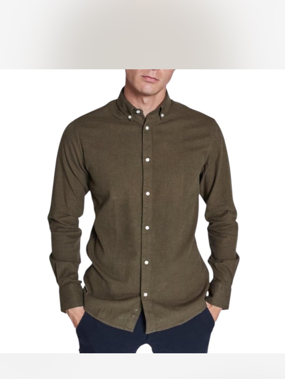 Nordstrom men’s trim fit long sleeve button down shirt